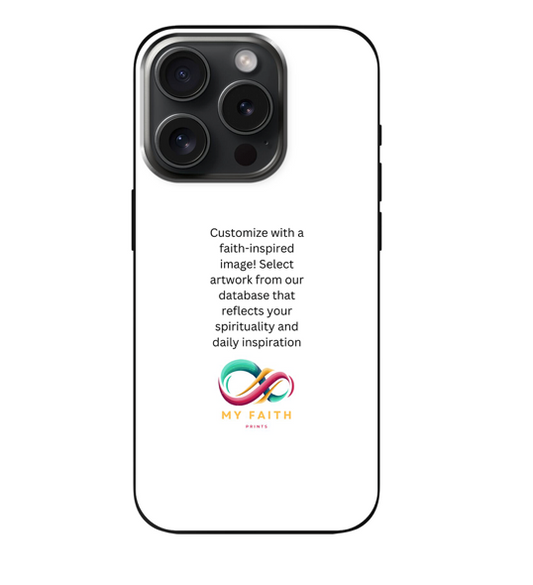 Apple iPhone 15 Pro Soft case (back printed, black)