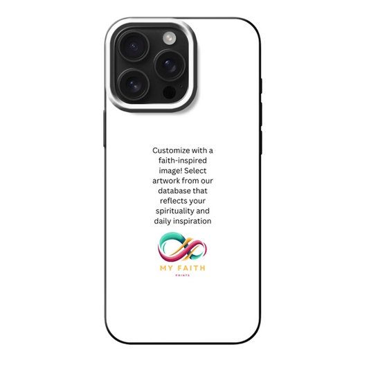 Apple iPhone 16 Pro Max Soft case (back printed, black)