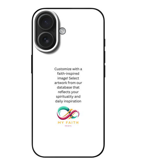Apple iPhone 16 Soft case (back printed, black)