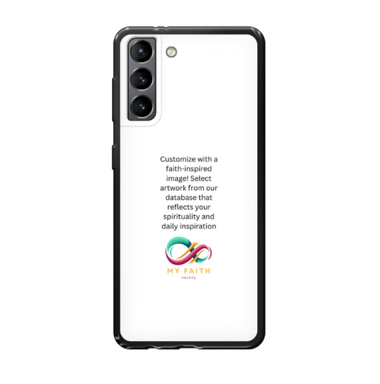 Samsung Galaxy S21 5G Soft case (back printed, black)