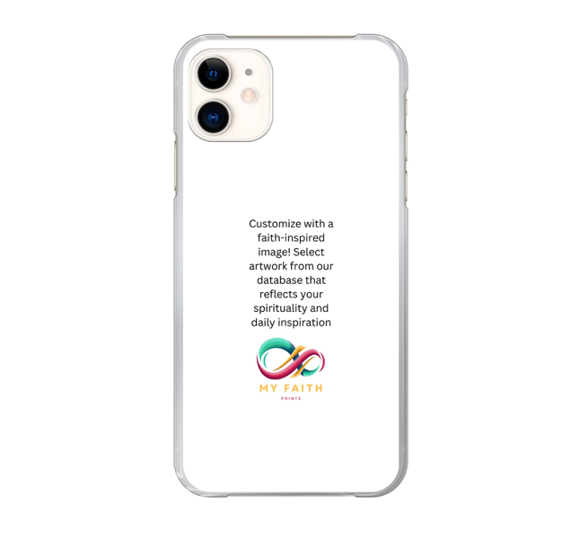 Apple iPhone 11 Hard case (back printed, transparent)