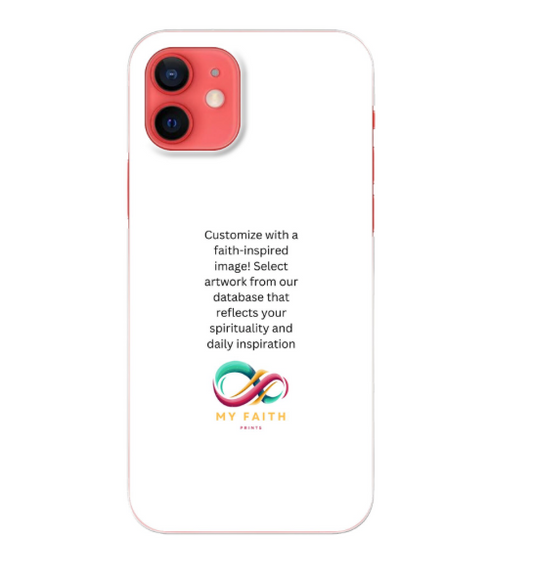 Apple iPhone 12 / iPhone 12 Pro Hard case (back printed, transparent)