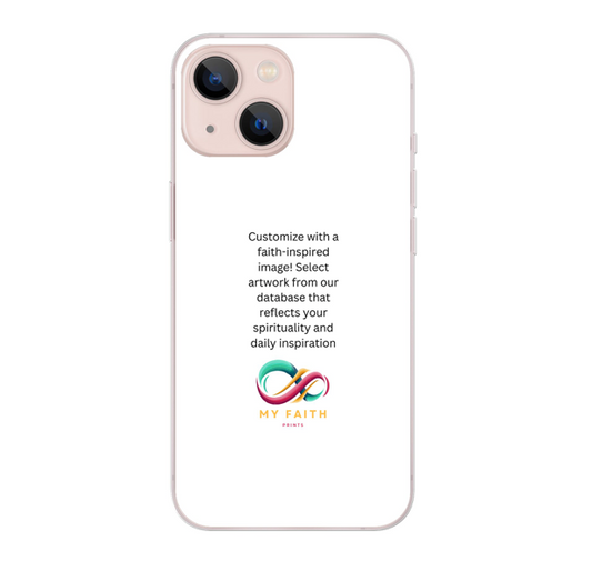 Apple iPhone 13 Hard case (back printed, transparent)