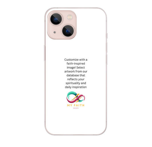 Apple iPhone 13 mini Hard case (back printed, transparent)