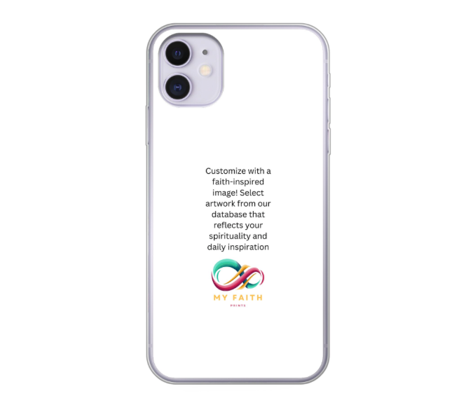 Apple iPhone 11 Soft case (back printed, transparent)