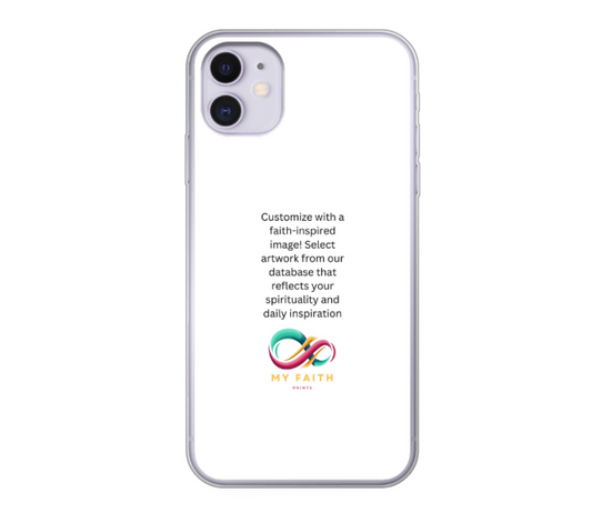 Apple iPhone 11 Soft case (back printed, transparent)