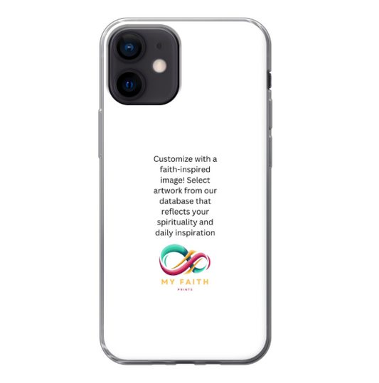 Apple iPhone 12 mini Soft case (back printed, transparent)