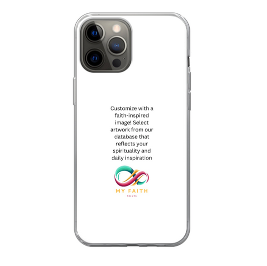 Apple iPhone 12 Pro Max Soft case (back printed, transparent)