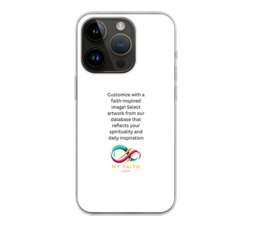 Apple iPhone 14 Pro Soft case (back printed, transparent)