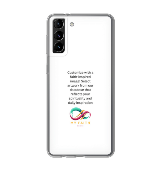 Samsung Galaxy S21 Plus 5G Soft case (back printed, transparent)