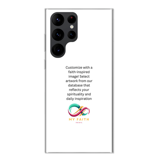 Samsung Galaxy S22 Ultra Soft case (back printed, transparent)