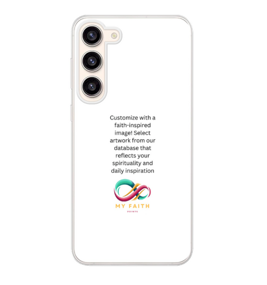 Samsung Galaxy S23 Plus Soft case (back printed, transparent)
