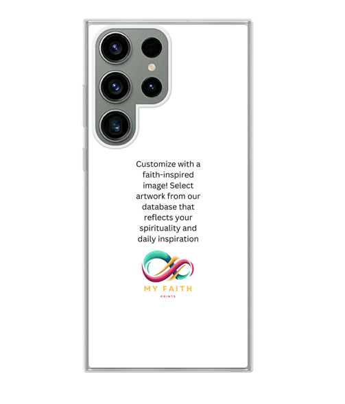 Samsung Galaxy S23 Ultra Soft case (back printed, transparent)