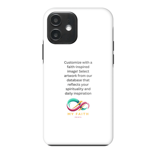Apple iPhone 12 / iPhone 12 Pro Tough case (fully printed, black insert)