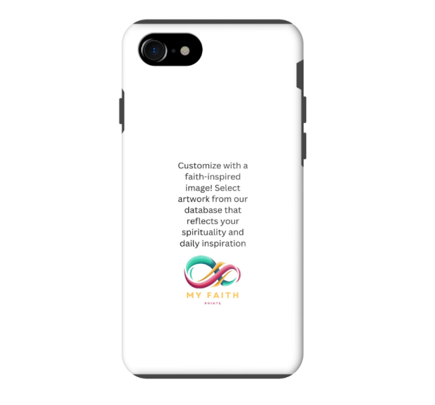 Apple iPhone 7 / 8 / SE (2020) / SE (2022) Tough case (fully printed, black insert)