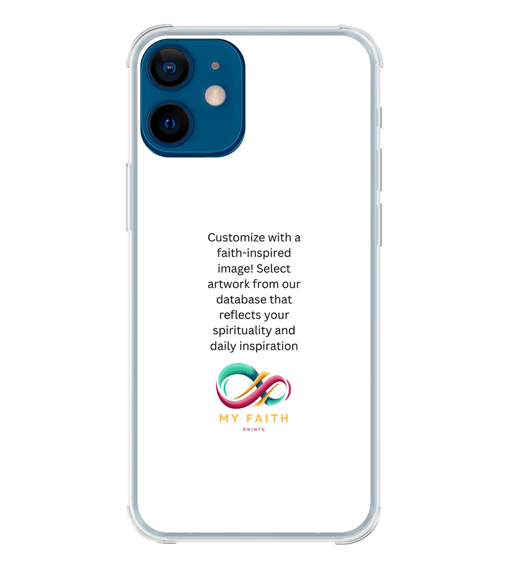 Apple iPhone 12 mini Bumper case (back printed, transparent)