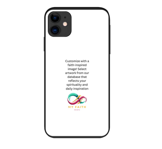 Apple iPhone 11 Biodegradable case (back printed, black)