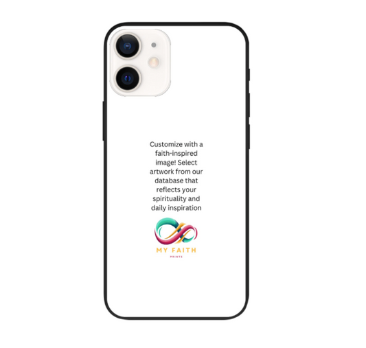 Apple iPhone 12 / iPhone 12 Pro Biodegradable case (back printed, black)