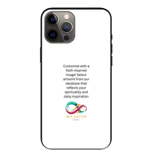 Apple iPhone 12 Pro Max Biodegradable case (back printed, black)