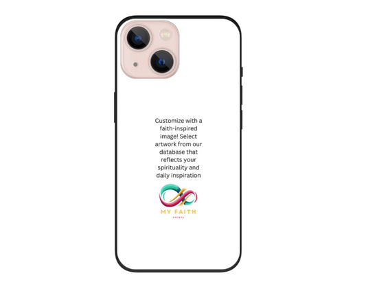 Apple iPhone 13 Biodegradable case (back printed, black)