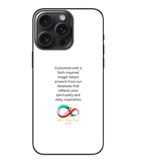 Apple iPhone 15 Pro Biodegradable case (back printed, black)