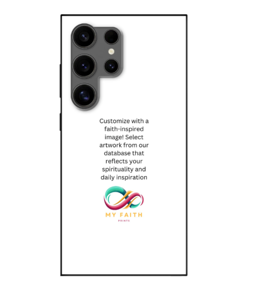 Samsung Galaxy S24 Ultra Biodegradable case (back printed, black)