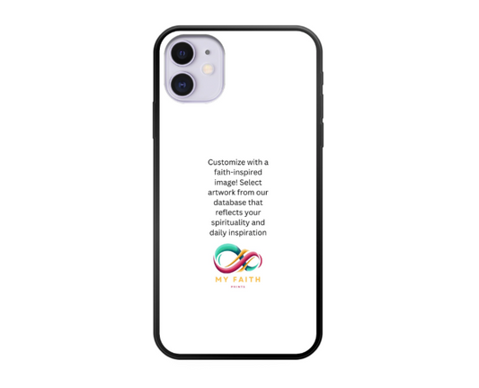 Apple iPhone 11 Soft case (back printed, black)