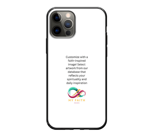 Apple iPhone 12 / iPhone 12 Pro Soft case (back printed, black)