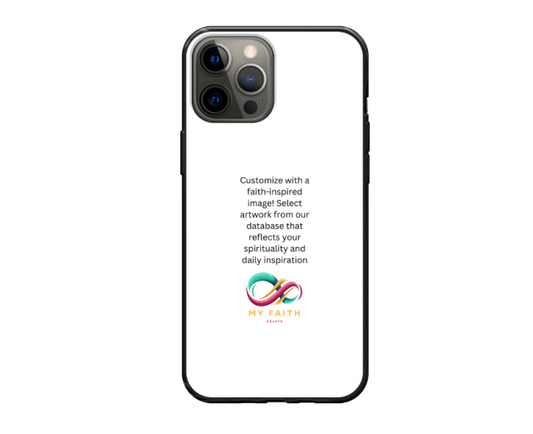 Apple iPhone 12 Pro Max Soft case (back printed, black)