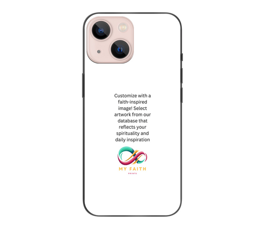 Apple iPhone 13 mini Soft case (back printed, black)