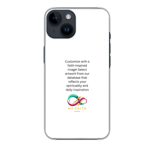 Apple iPhone 14 Hard case (back printed, transparent)
