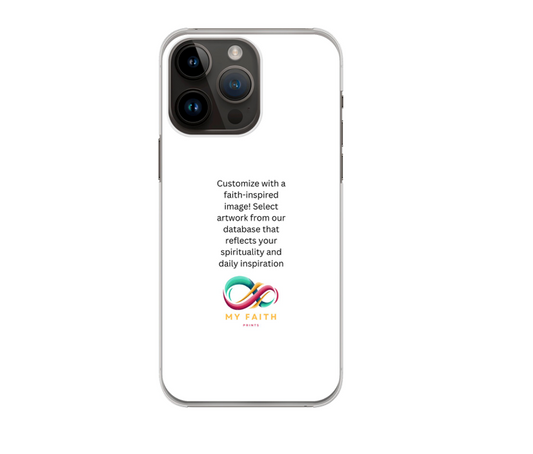 Apple iPhone 14 Pro Max Hard case (back printed, transparent)