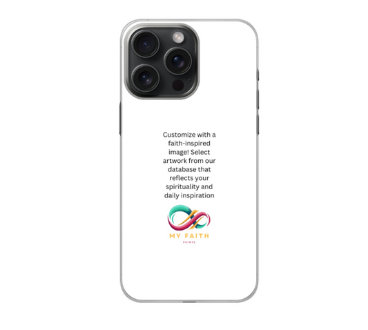 Apple iPhone 15 Pro Hard case (back printed, transparent)