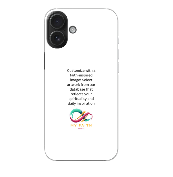 Apple iPhone 16 Plus Hard case (back printed, transparent)