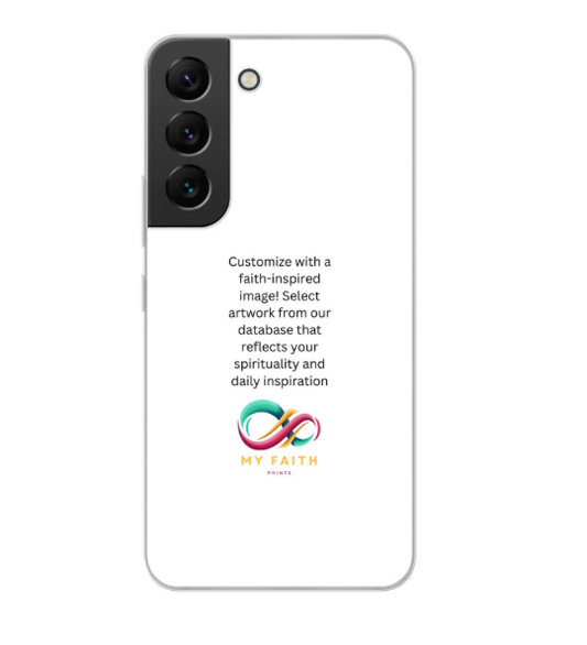 Samsung Galaxy S22 Hard case (back printed, transparent)