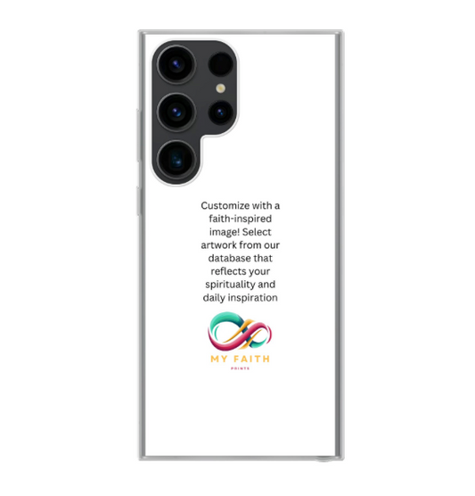 Samsung Galaxy S23 Ultra Hard case (back printed, transparent)