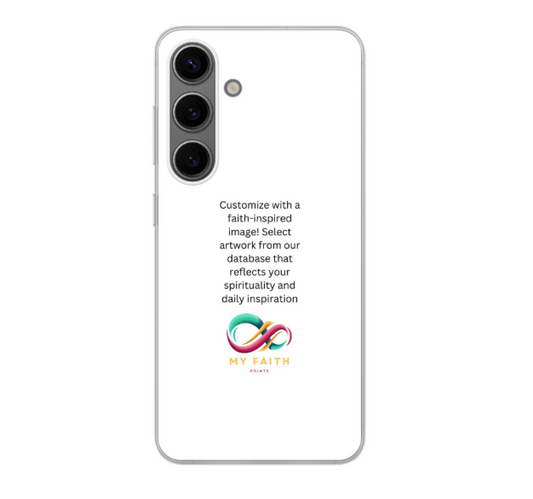 Samsung Galaxy S24 Hard case (back printed, transparent)