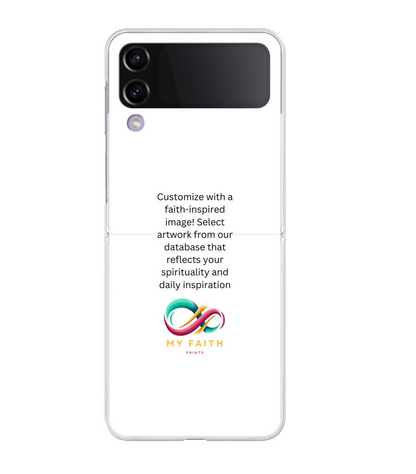 Samsung Galaxy Z Flip4 Hard case (back printed, transparent)