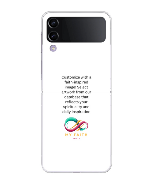 Samsung Galaxy Z Flip4 Hard case (back printed, transparent)