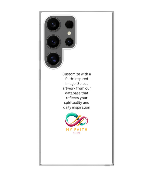 Samsung Galaxy S24 Ultra Hard case (back printed, transparent)