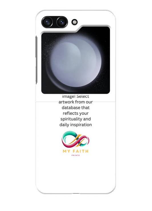 Samsung Galaxy Z Flip5 Hard case (back printed, transparent)