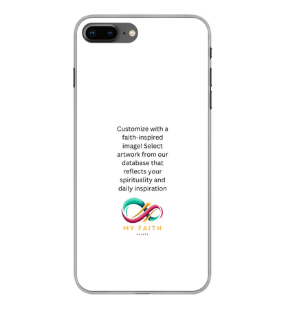 Apple iPhone 7 Plus / 8 Plus Soft case (back printed, transparent)