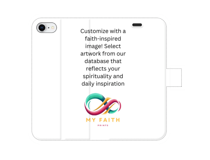 Apple iPhone 7 / iPhone 8/ iPhone SE (2020) / iPhone SE (2022) Wallet case (fully printed)