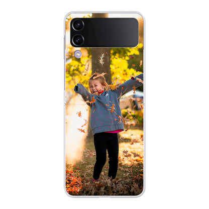 Samsung Galaxy Z Flip4 Hard case (back printed, transparent)