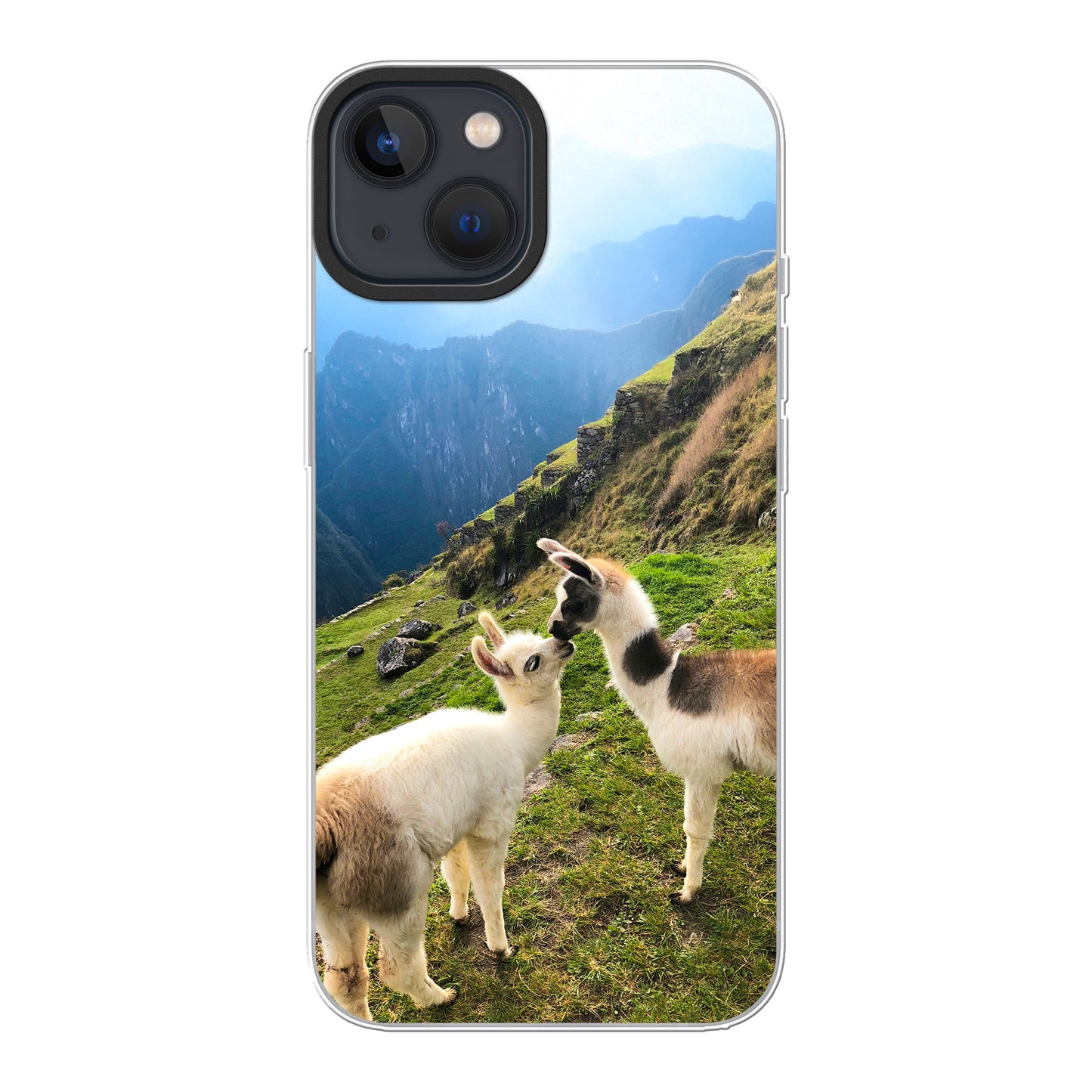 Apple iPhone 13 Hybrid case with MagSafe (back printed, transparent)